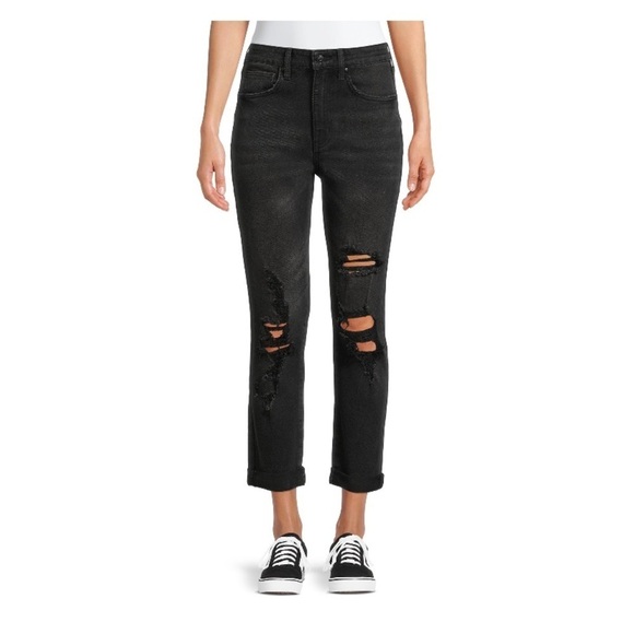 ✨NEW✨ No boundaries super high rise girlfriend jeans - Picture 1 of 12